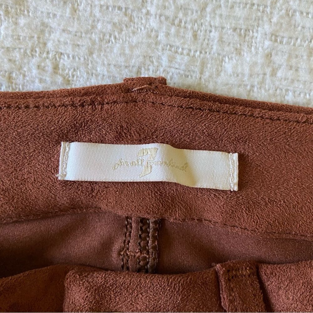 7 For All Mankind The Sueded Skinny Pant - Picture 10 of 13
